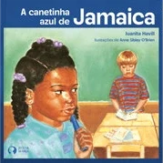 Capa do livro A canetinha azul de Jamaica