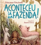 Capa do livro Aconteceu lá na fazenda