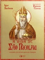 Capa do livro A vida de São Nicolau: contada em versos para as crianças