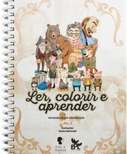 Capa do livro Ler, colorir e aprender